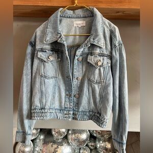 Dear John Lightwash Jean Jacket - Size Medium